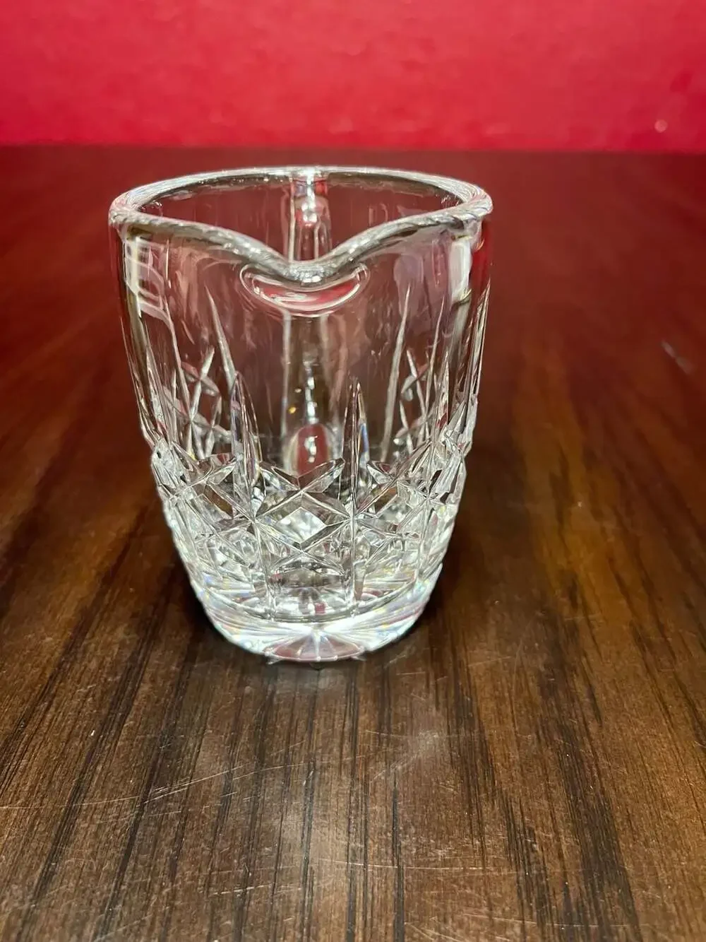 Waterford Crystal Lismore Pattern Creamer Pitcher